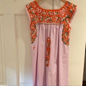 MiGolondrina “Flores” short dress